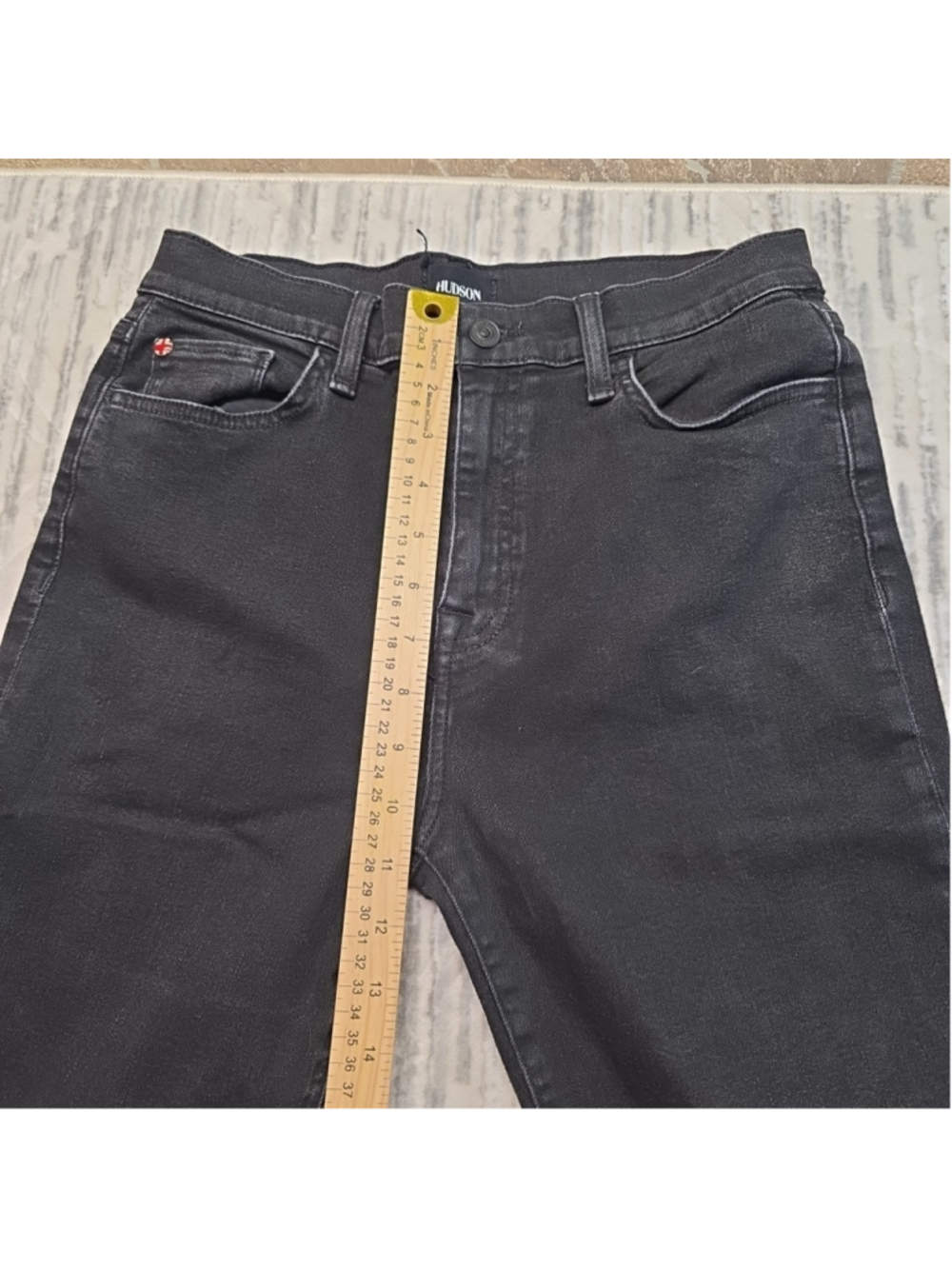 Hudson Noa High Rise Straight Crop Women's Jeans Sz 29 - Picture 10 of 11